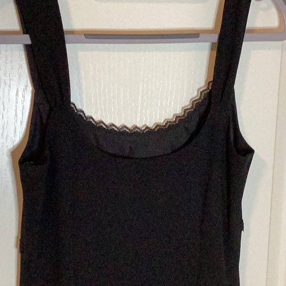 Lori Ann Montreal Women's Black Midi Dress Size 6 Wedding Formal Party Christmas - Picture 6 of 8